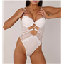 Боді Rose Notturno 873 білий 873 білий  фото - Luxbikini