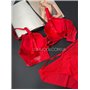 Комплект нижньої білизни Lux Ajour 8002 червоний 8002 червоний  фото - Luxbikini