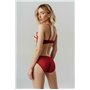 Комплект нижньої білизни Lux Ajour 1028 бордовий 1028 бордо  фото - Luxbikini