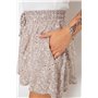 Шорти жіночі з принтом, колір бежевий, 102R5256-3 102R5256-3 AGER фото - Luxbikini