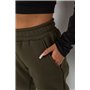 Спортивні штани жіночі на флісі, колір сірий, 238R57012 238R57012 AGER фото - Luxbikini