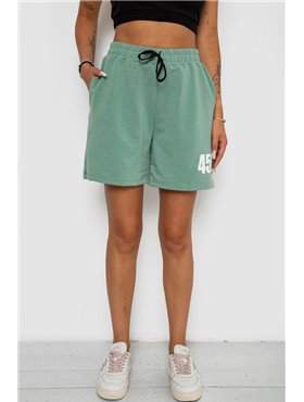 Шорти жіночі з принтом, колір оливковий, 238R456 238R456 AGER фото - Luxbikini