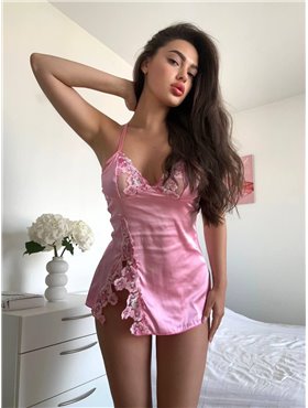Сорочка рожева DO3787 DO3787  фото - Luxbikini