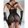 Cорочка чорна DO3783 DO3783  фото - Luxbikini