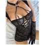 Cорочка чорна DO3783 DO3783  фото - Luxbikini