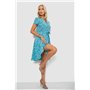 Сукня софт з принтом, колір червоний, 230R0032 230R0032 AGER фото - Luxbikini