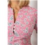 Сукня софт з принтом, колір рожевий, 230R1016-1 230R1016-1 AGER фото - Luxbikini