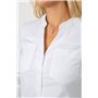 Блуза однотонна, колір білий, 230R96-12 230R96-12 AGER фото - Luxbikini