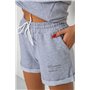 Костюм домашній жіночий з принтом, колір сірий, 230R120 230R120 AGER фото - Luxbikini