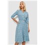 Сукня софт з принтом, колір бежевий, 230R1011-5 230R1011-5 AGER фото - Luxbikini