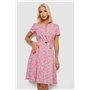 Сукня софт з принтом, колір рожевий, 230R1016 230R1016 AGER фото - Luxbikini