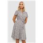Сукня софт з принтом, колір рожевий, 230R1016 230R1016 AGER фото - Luxbikini
