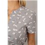 Сукня софт з принтом, колір рожевий, 230R1016 230R1016 AGER фото - Luxbikini