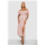 Сукня софт з принтом, колір рожевий, 230R010 230R010 AGER фото - Luxbikini