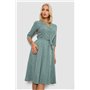 Сукня софт з принтом, колір бежевий, 230R1011-5 230R1011-5 AGER фото - Luxbikini