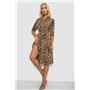Сукня софт з принтом, колір бежевий, 230R1011-7 230R1011-7 AGER фото - Luxbikini