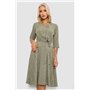 Сукня софт з принтом, колір бежевий, 230R1011-5 230R1011-5 AGER фото - Luxbikini