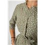 Сукня софт з принтом, колір бежевий, 230R1011-5 230R1011-5 AGER фото - Luxbikini