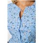 Сукня софт з принтом, колір блакитний, 230R1111 230R1111 AGER фото - Luxbikini