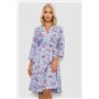 Сукня софт з принтом, колір блакитний, 230R0032-5 230R0032-5 AGER фото - Luxbikini