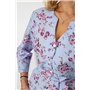 Сукня софт з принтом, колір блакитний, 230R0032-5 230R0032-5 AGER фото - Luxbikini