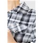Сорочка жіноча в клітку, колір темно-пудровий, 230R063 230R063 AGER фото - Luxbikini