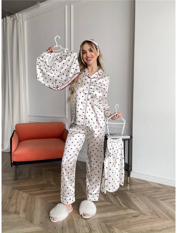 Піжама 4в1 DO3555 DO3555  фото - Luxbikini
