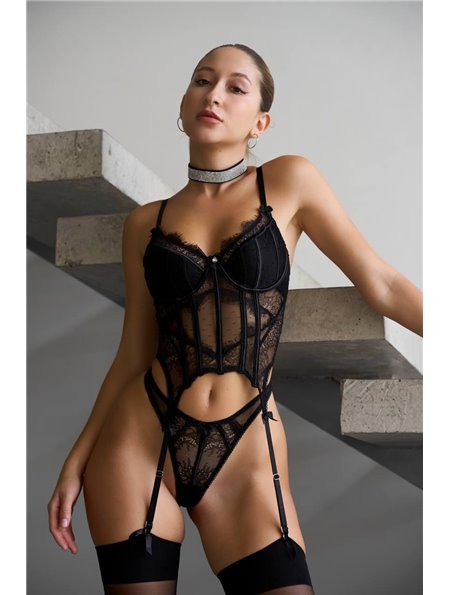 Білизна чорна DO3805 DO3805  фото - Luxbikini