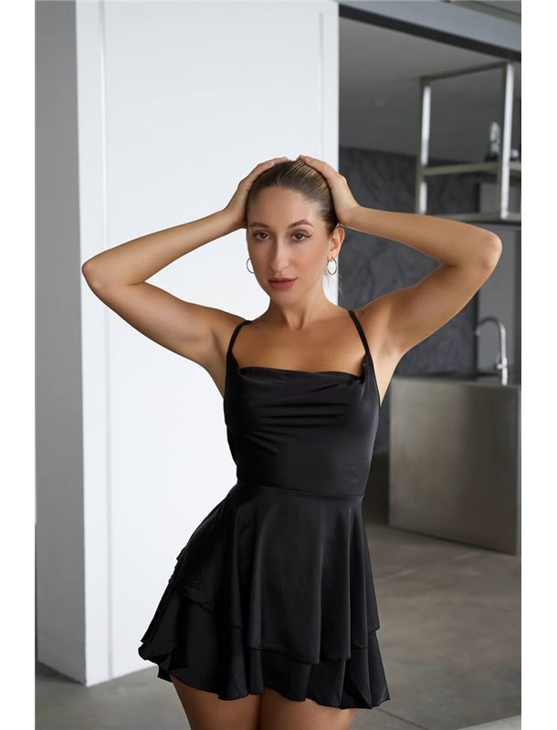 Сукня чорна DO3804 DO3804  фото - Luxbikini