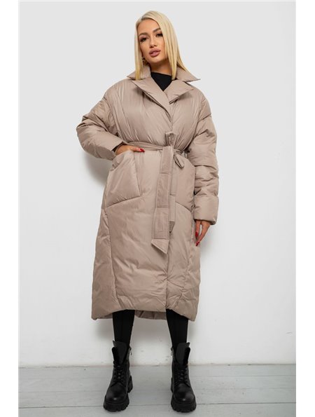 Куртка жіноча зимова, колір бежевий, 244R5617 244R5617 AGER фото - Luxbikini