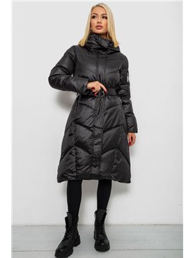 Куртка жіноча зимова, колір чорний, 244R5612 244R5612 AGER фото - Luxbikini