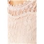 Блуза жіноча класична гіпюрова, колір молочний, 204R156 204R156 AGER фото - Luxbikini