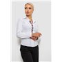 Блуза класична з вишивкою, колір білий, 230R102 230R102 AGER фото - Luxbikini