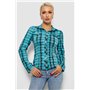 Сорочка жіноча в клітку, колір хакі, 230R064-1 230R064-1 AGER фото - Luxbikini