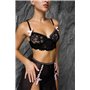 Білизна чорна із спідничкою DO3789 DO3789  фото - Luxbikini