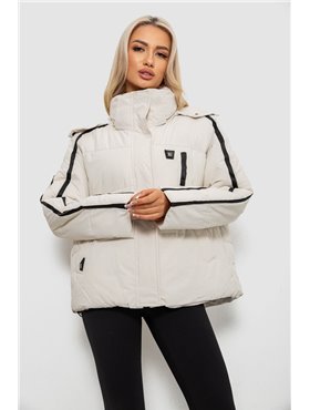 Куртка жіноча, колір бежевий, 244R866 244R866 AGER фото - Luxbikini