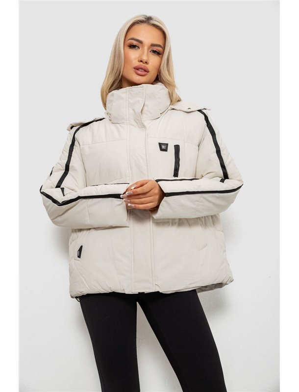Куртка жіноча, колір бежевий, 244R866 244R866 AGER фото - Luxbikini