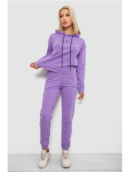 Спортивний костюм жіночий двонитка, колір джинс, 214R1419-002 214R1419-002 AGER фото - Luxbikini