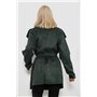 Жіночий кардиган однотонний, колір зелений, 257R001 257R001 AGER фото - Luxbikini