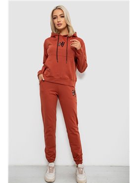 Спортивний костюм жіночий двонитка, колір сливовий, 214R1419-003 214R1419-003 AGER фото - Luxbikini