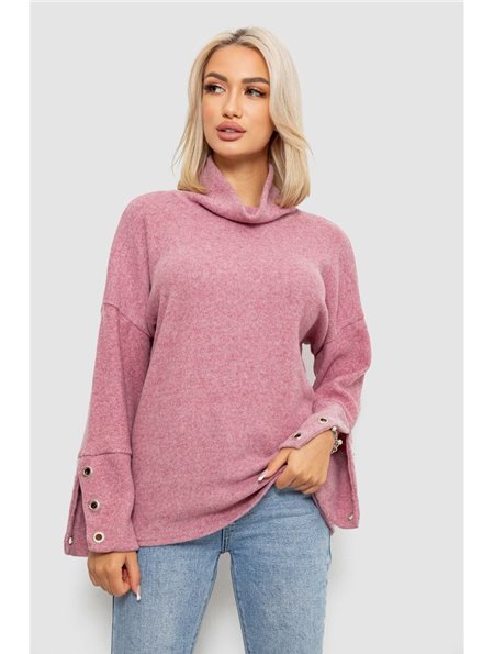 Гольф жіночий, колір сіро-синій, 257R111-1 257R111-1 AGER фото - Luxbikini