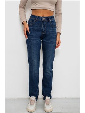 Джинси жіночі на флісі, колір синій, 244RVE981 244RVE981 AGER фото - Luxbikini