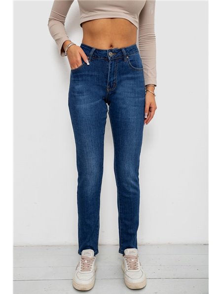 Джинси жіночі на флісі, колір синій, 244RVE952 244RVE952 AGER фото - Luxbikini