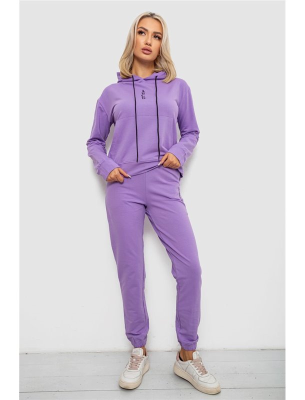 Спортивний костюм жіночий двонитка, колір теракотовий, 214R1419-001 214R1419-001 AGER фото - Luxbikini