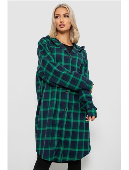 Жіночий кардиган в клітинку, колір бежевий, 257R233-6 257R233-6 AGER фото - Luxbikini