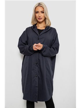 Жіночий кардиган в клітинку, колір синій, 257R233-1 257R233-1 AGER фото - Luxbikini