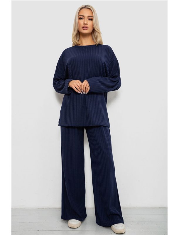 Костюм трикотажний жіночий, колір синій, 257R1321 257R1321 AGER фото - Luxbikini