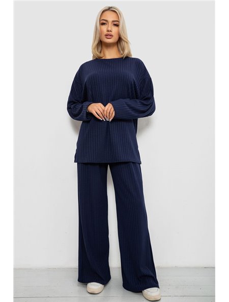 Костюм трикотажний жіночий, колір синій, 257R1321 257R1321 AGER фото - Luxbikini