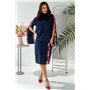 Костюм жіночий класичний, колір чорно-синій, 257R322-2 257R322-2 AGER фото - Luxbikini