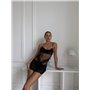 Пеньюар чорний DO3829 DO3829 Ghazel фото - Luxbikini
